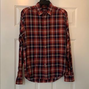 Theory long sleeve button up shirt